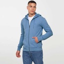 sudadera azul algodon