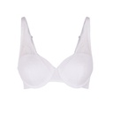 Cotton bra with underwire and padding