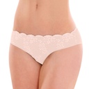 Organic cotton panties, lace