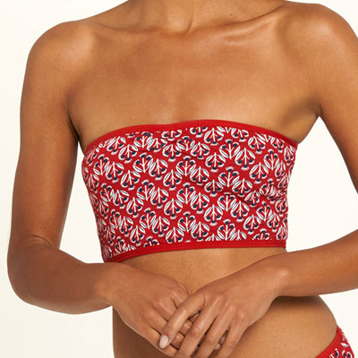 Sujetador bandeau algodón orgánico, Thistle Talla XS