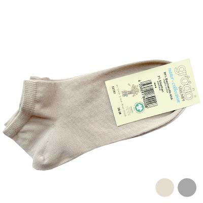  Fine organic cotton ankle sock