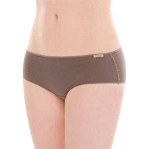 100% organic cotton culotte panty, flat seam