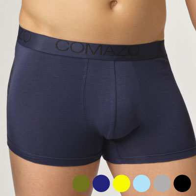 Organic cotton boxer briefs, fitted